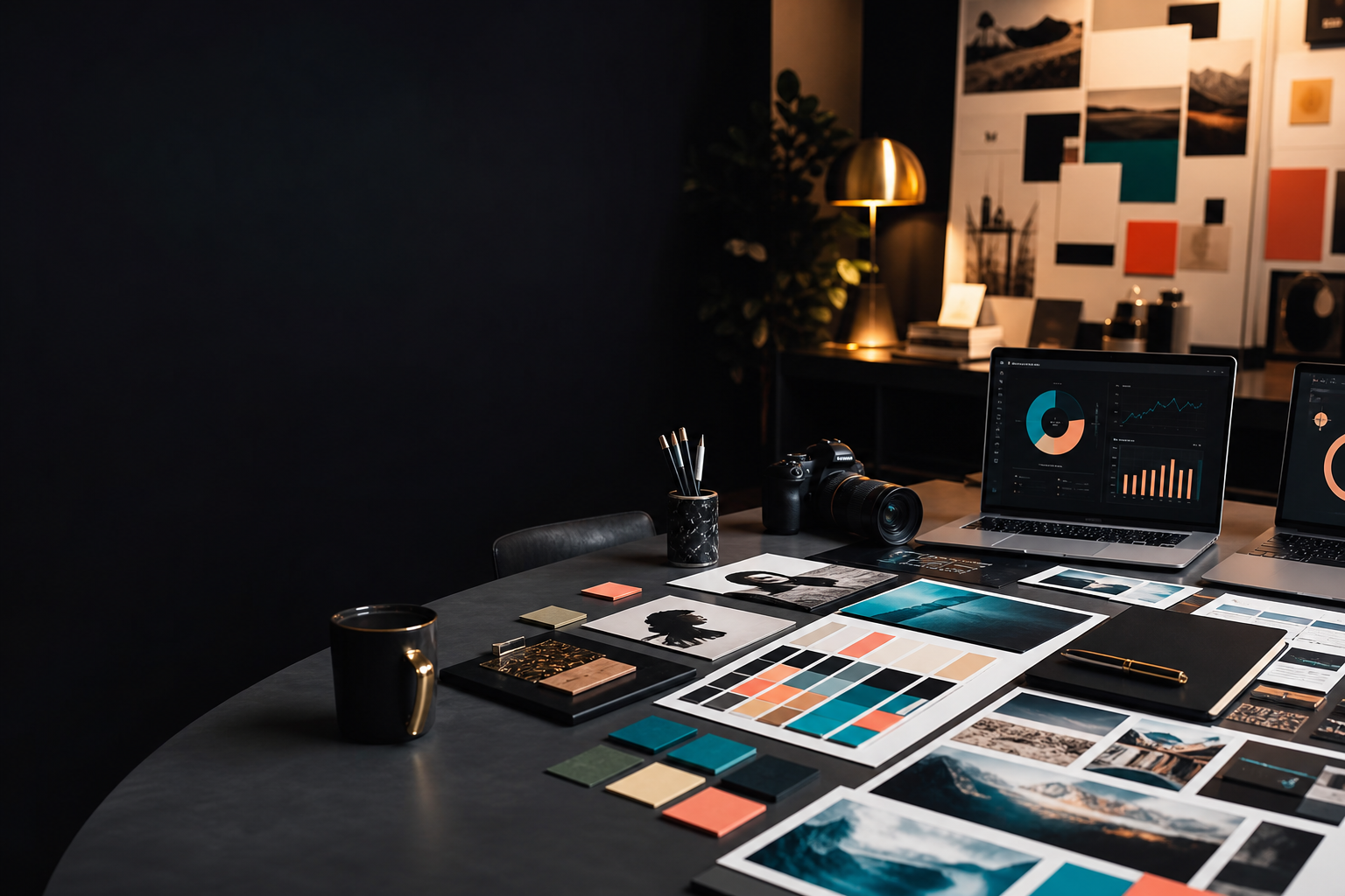 Materiais de marketing e identidade visual